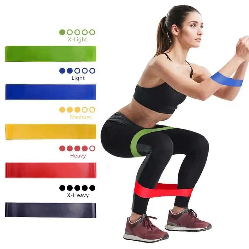 Yoga Resistance Bands Set – Elastic Fitness Bands for Home Workout, Strength Training, Pilates,… — product image 11