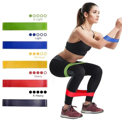 Yoga Resistance Bands Set – Elastic Fitness Bands for Home Workout, Strength Training, Pilates,… — product image 11