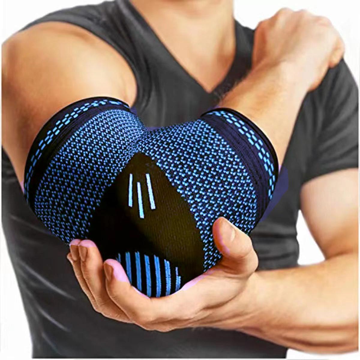 Elbow Compression Sleeve Elastic Breathable Support Single Piece - Darian Fits