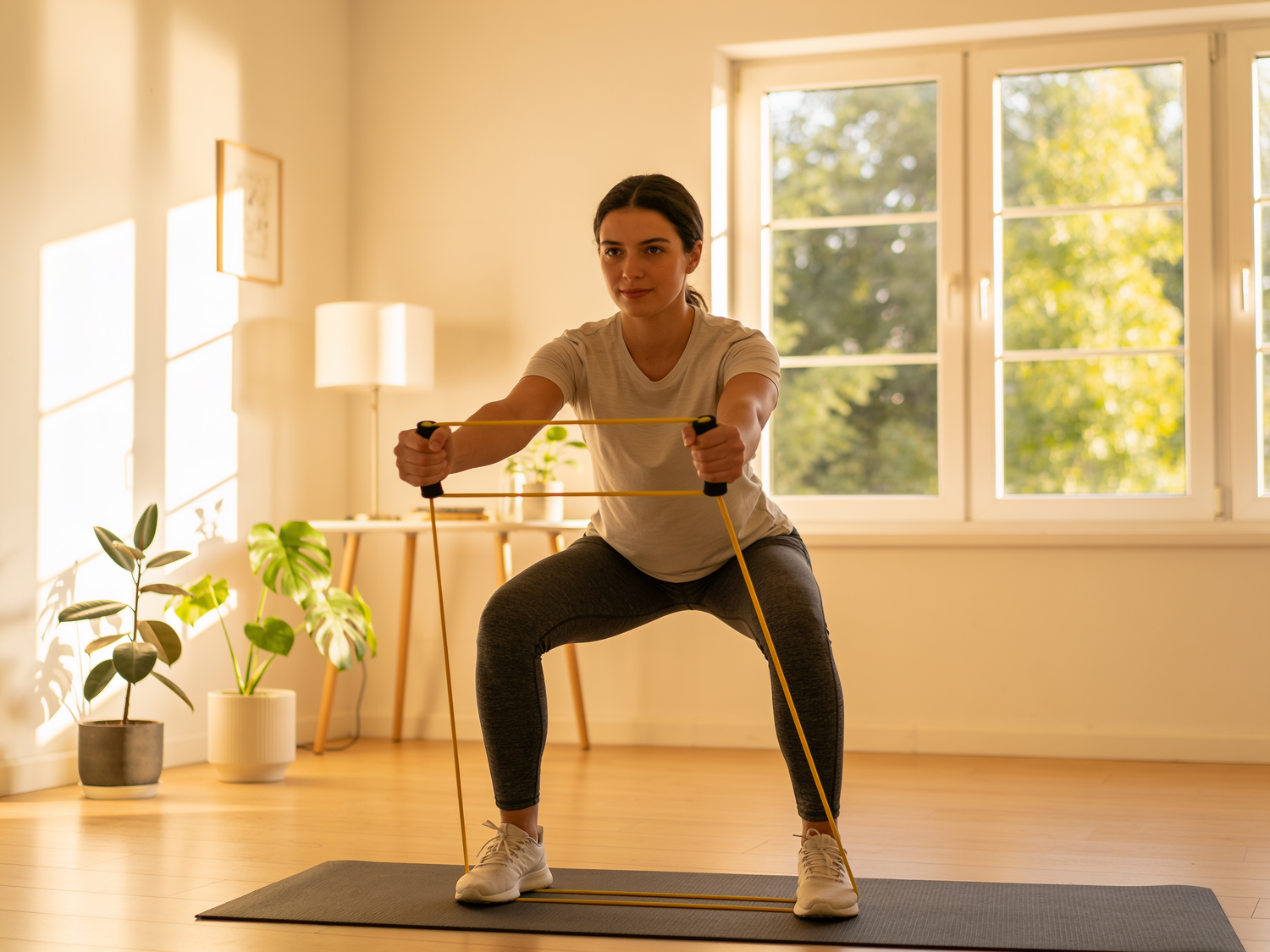 Darian Fits home workout lifestyle