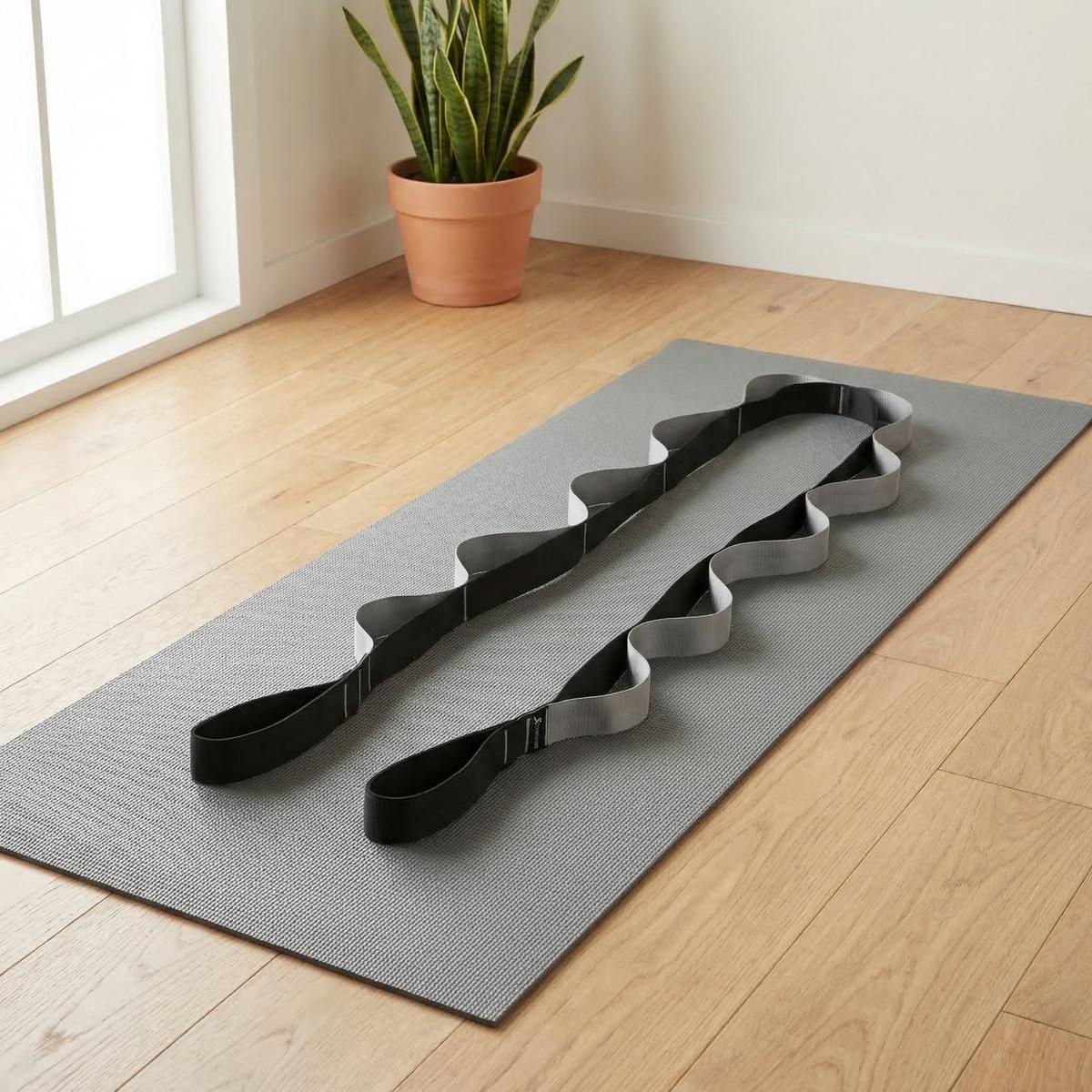 Multi - Loop Stretching Strap for Flexibility & Mobility - Darian Fits