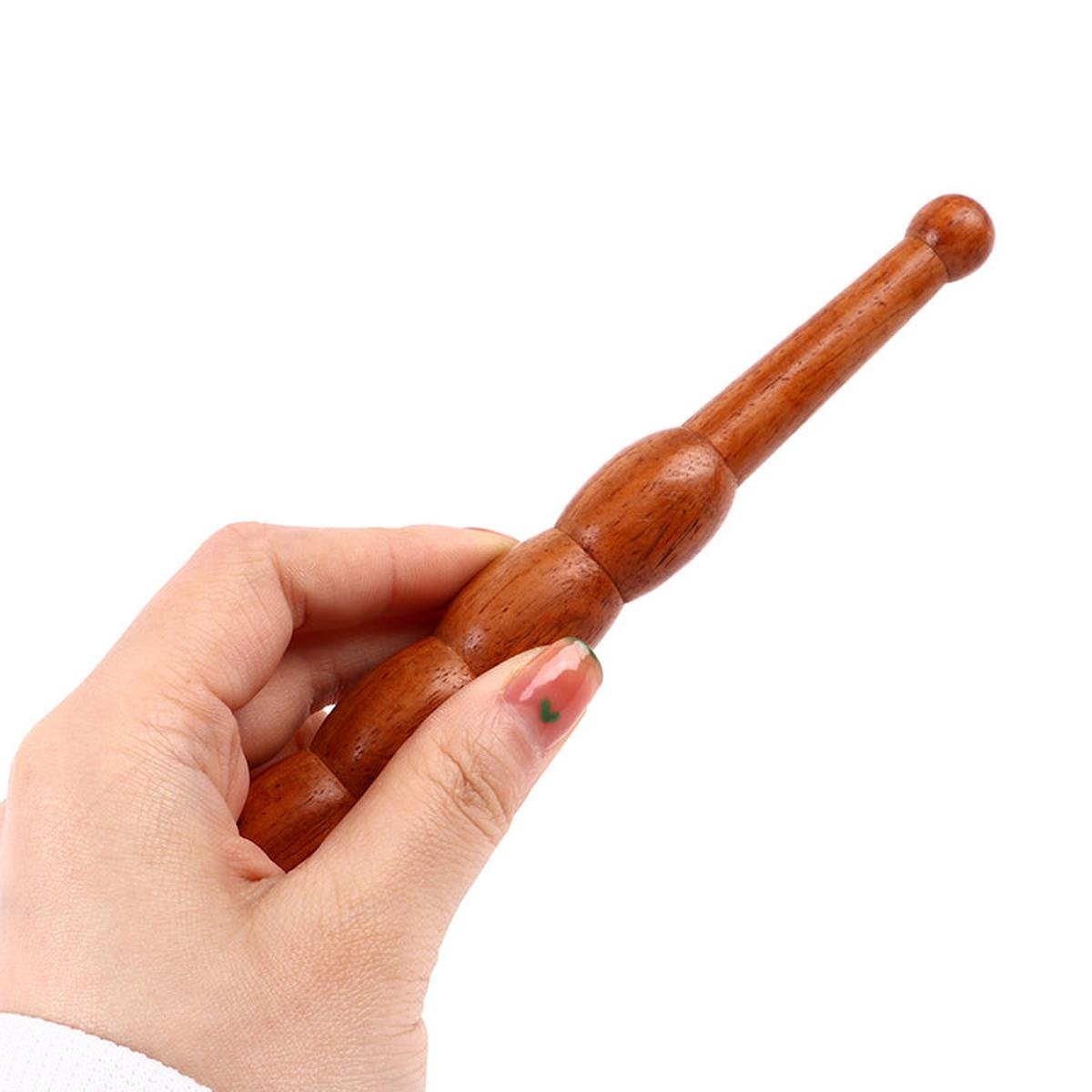 Natural Wood Massage Roller Stick for Body and Feet - Darian Fits