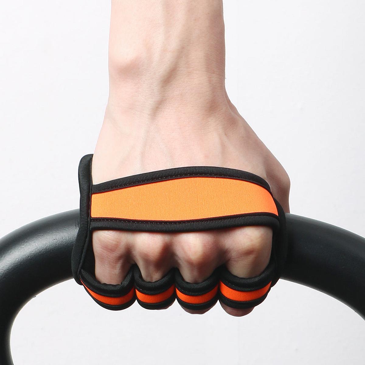 Neoprene Fingerless Lifting Grip Pads with Anti - Slip Texture - Darian Fits