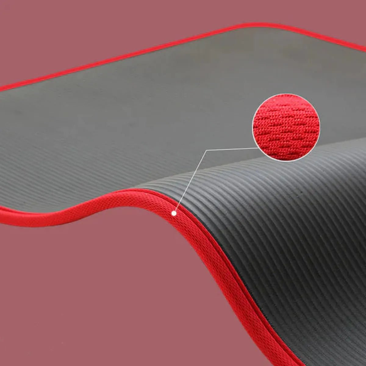 NRB Foam Yoga Mat 10mm Thick Non - Slip Reversible 183x61cm - Darian Fits