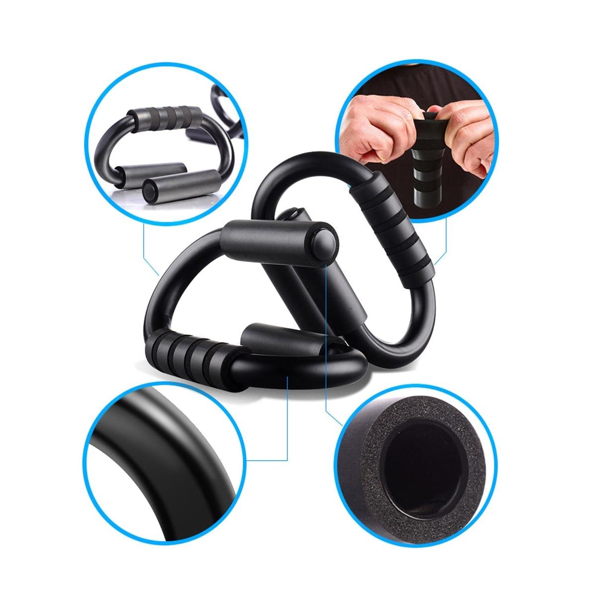 Push Up Bars Pair with Foam Handles and Non - Slip Base - Darian Fits