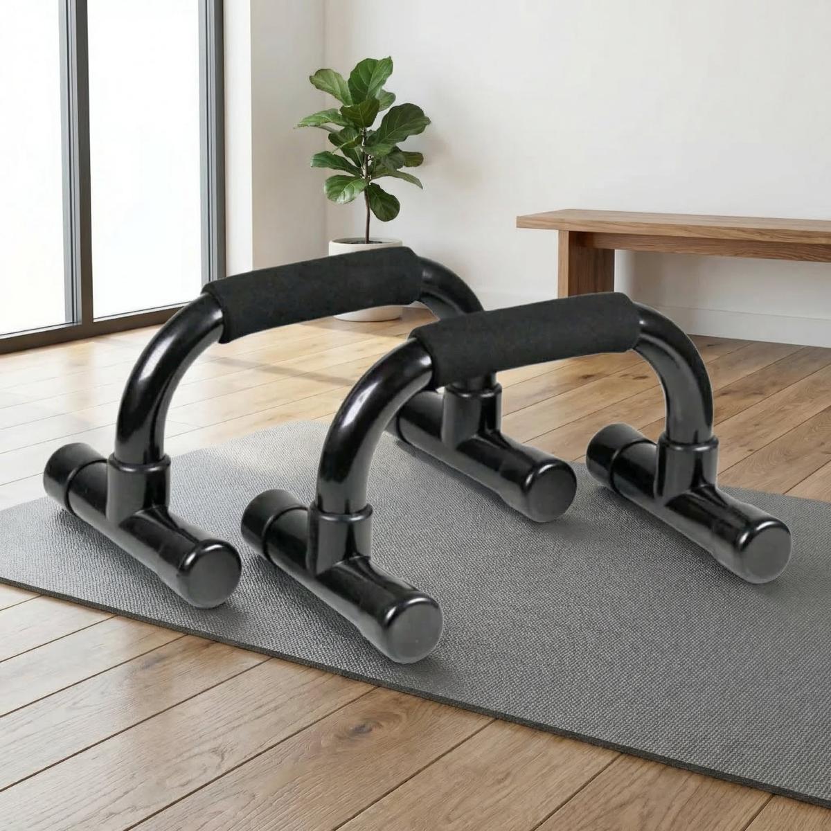 Push - Up Bars with Non - Slip Handles and Stable Base - Darian Fits